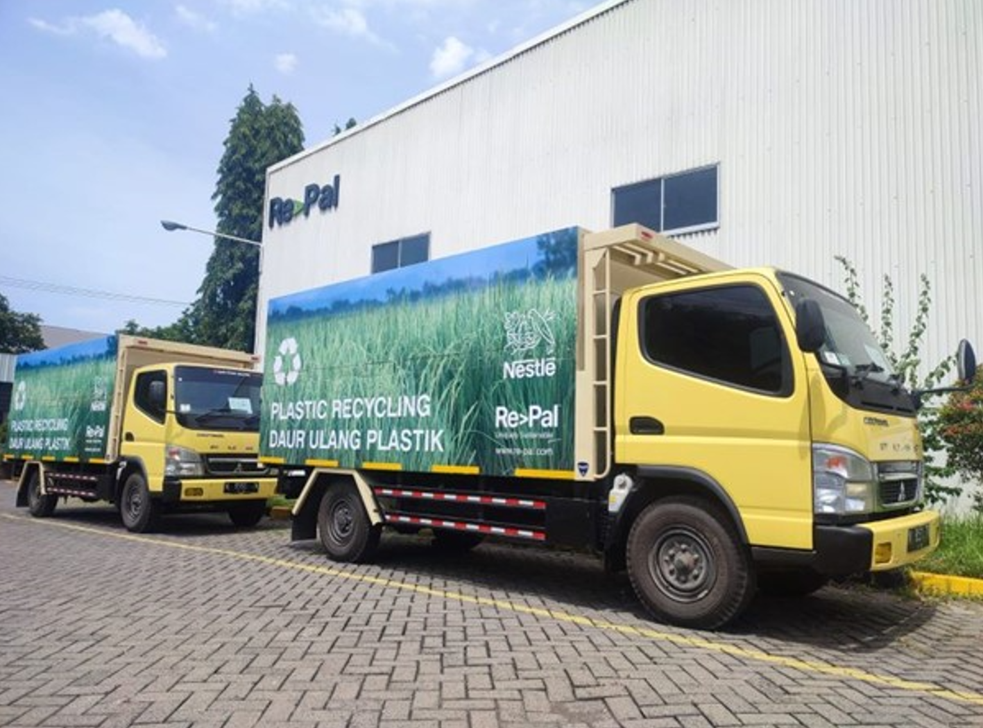 Thermofusion™ production line at the Re>Pal factory in Pasuruan